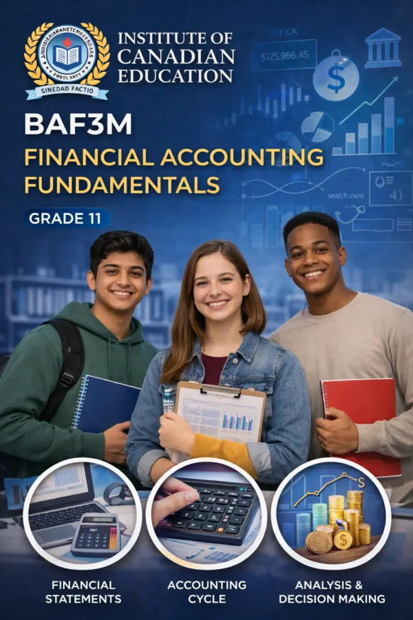 BAF3M – Financial Accounting Fundamentals