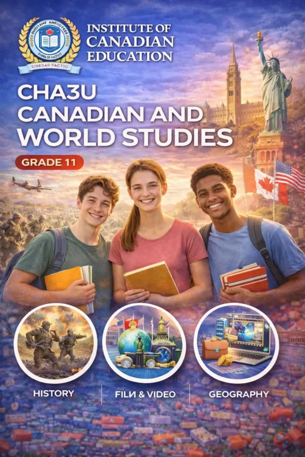 CHA3U – Canadian and World Studies