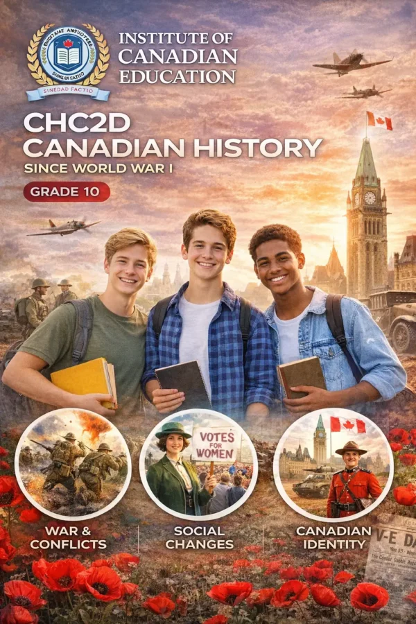 CHC2D -Canadian History since World War I