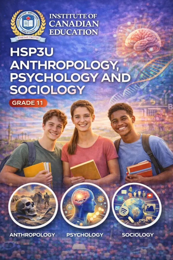 HSP3C – Introduction to Anthropology, Psychology and Sociology
