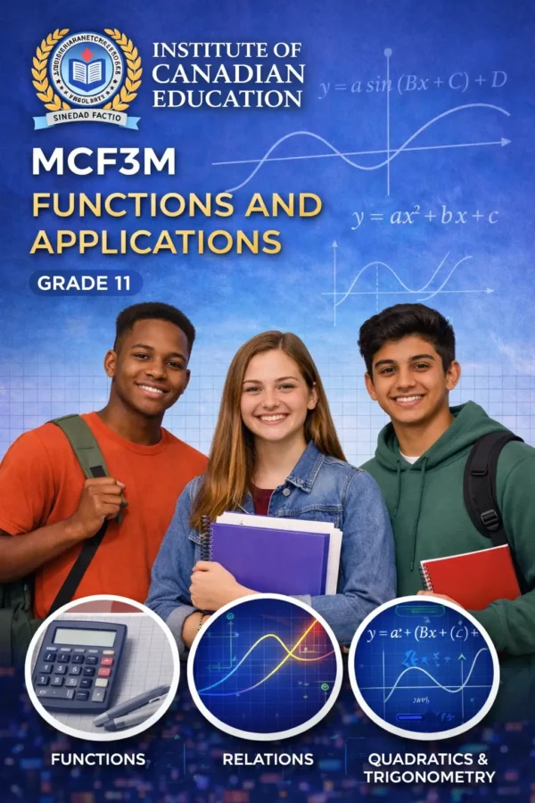 MCF3M – Functions and Applications